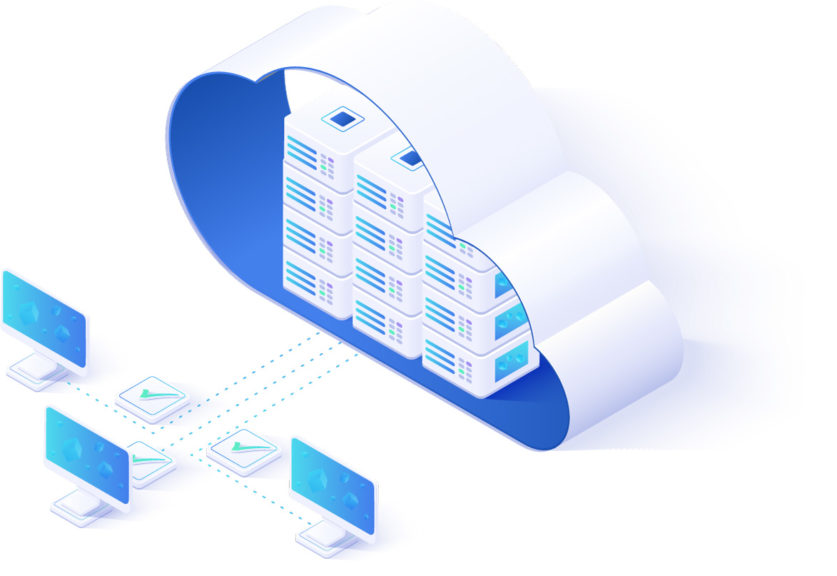Symbolische Darstellung der Infrastructure as a Service